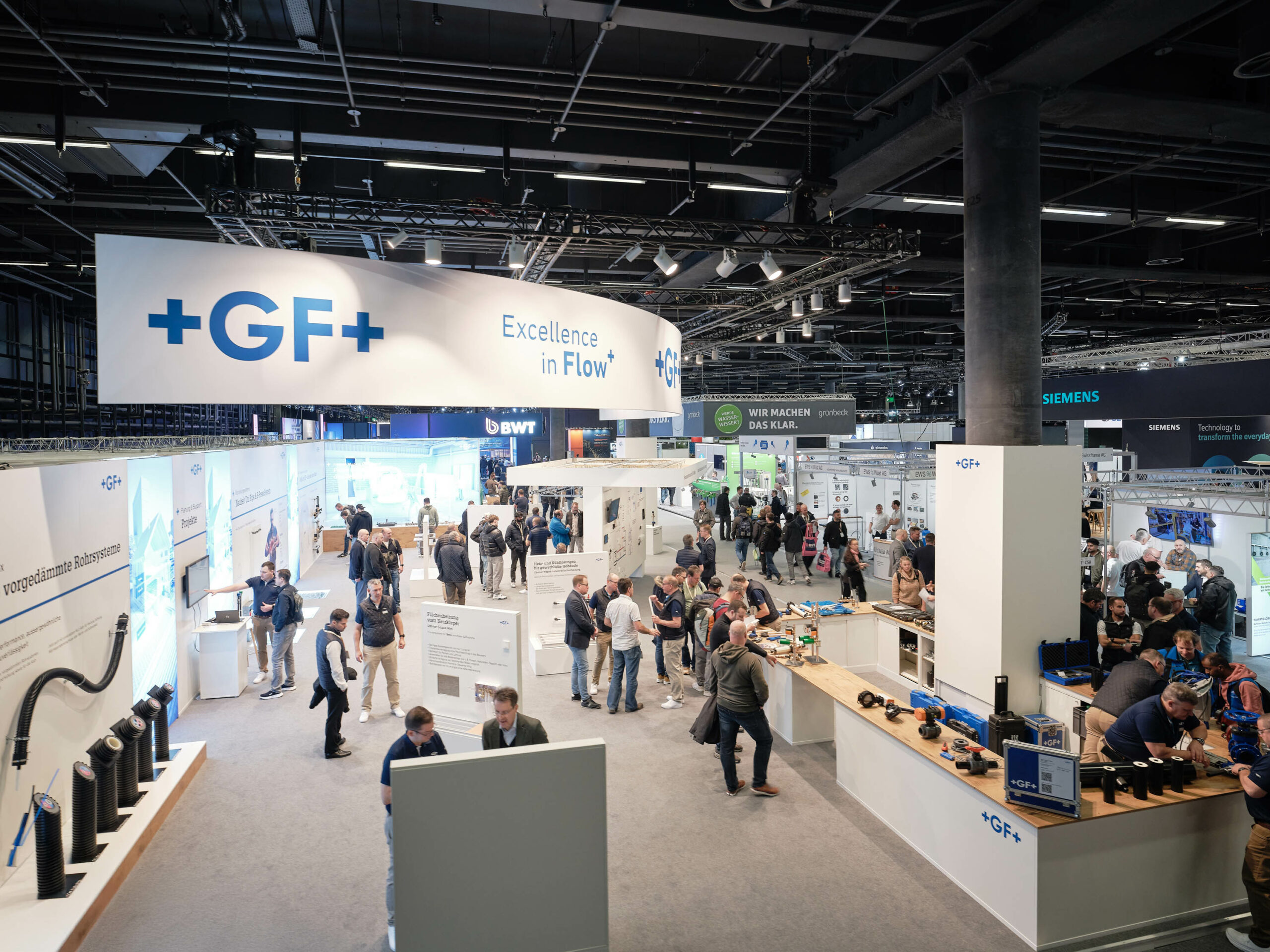 Messestand von Georg Fischer erstellt von Bexpo
